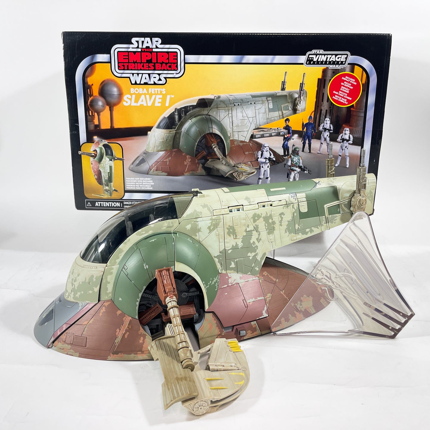 VC Boba Fett's Slave 1 (ESB) - The Vintage Collection Hasbro Star Wars Vehicle - Open Box Complete