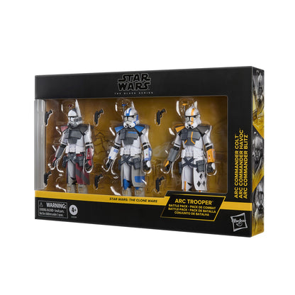 Pre-Order ARC Trooper Battle Pack (Havoc, Colt, Blitz) - Hasbro Black Series (2026)
