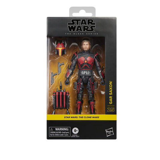 Pre-Order Gar Saxon (The Clone Wars #25) - Hasbro Black Series (2026)