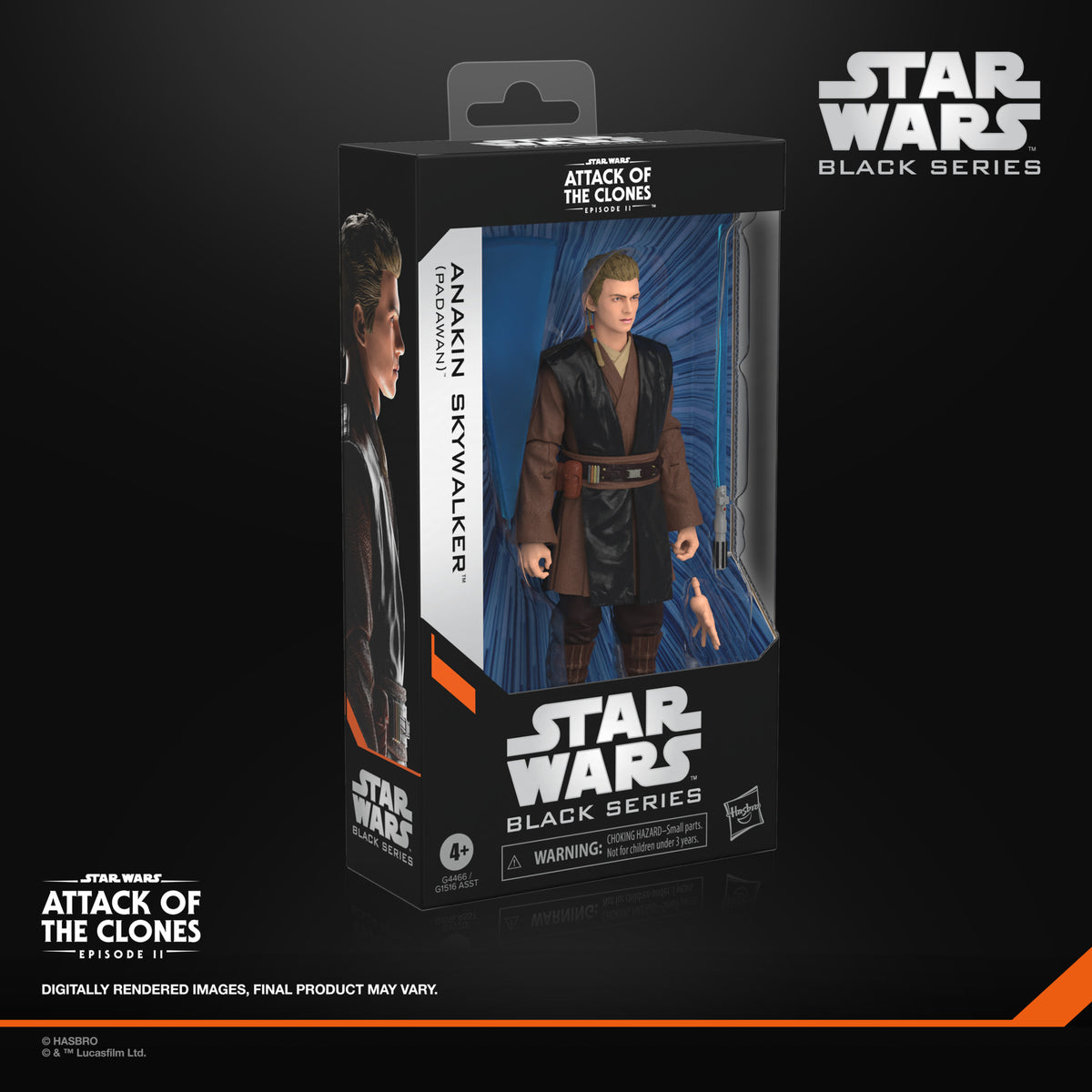 Pre-Order Anakin Skywalker Padawan (Attack of the Clones) - Hasbro Black Series (2027)