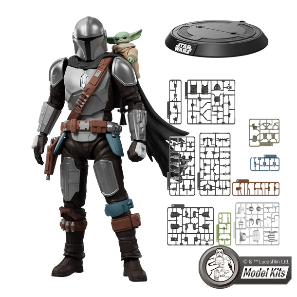 Mandalorian and Grogu (Champion Class 05) – Blokees Star Wars Model Kit (2025)