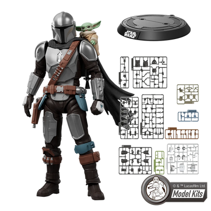 Mandalorian and Grogu (Champion Class 05) – Blokees Star Wars Model Kit (2025)