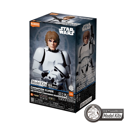 Luke Skywalker Stormtrooper Disguise (Champion Class 04) – Blokees Star Wars Model Kit (2025)