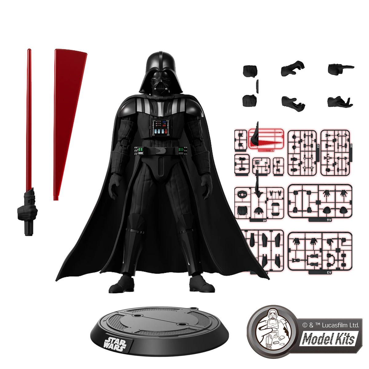 Darth Vader (Champion Class 01) – Blokees Star Wars Model Kit (2025)