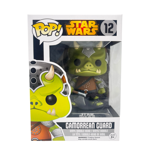 Gamorrean Guard - Funko POP #12 (Black Box) Star Wars Bobble-Head