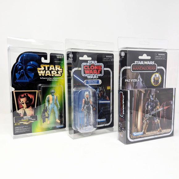 The Vintage Collection MOC Protective Cases - Soft Plastic