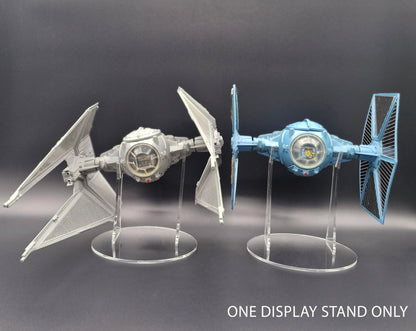 Acrylic Display Stand for TIE Fighter (Vintage White, Vader, Interceptor & POTF2)
