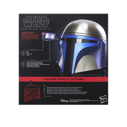 Pre-Order Jango Fett Electronic Helmet - Hasbro Black Series (2026)
