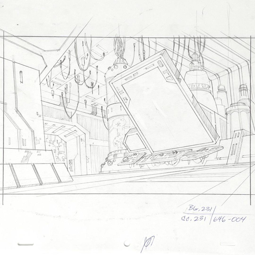 Vintage 4th Moon Toys Star Wars Pre-Production Tartakovsky Clone Wars Original Pre-Production Background B