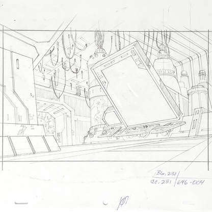 Vintage 4th Moon Toys Star Wars Pre-Production Tartakovsky Clone Wars Original Pre-Production Background B