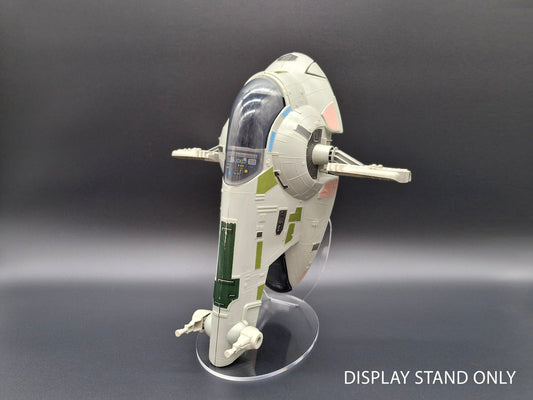 Vintage 4th Moon Toys Star Wars Supplies Acrylic Display Stand for Slave 1 (Vintage, POTF2, Shadows of the Empre, AOTC)