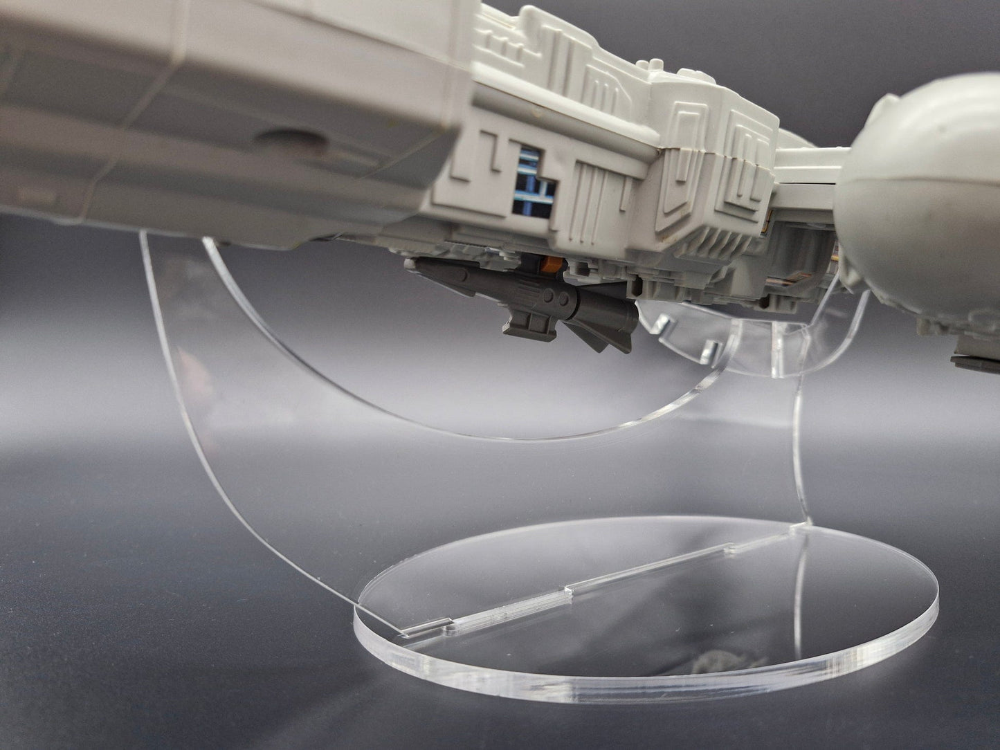Vintage 4th Moon Toys Star Wars Supplies Acrylic Display Stand for Y-Wing (Vintage, POTF2, 30th, TVC)