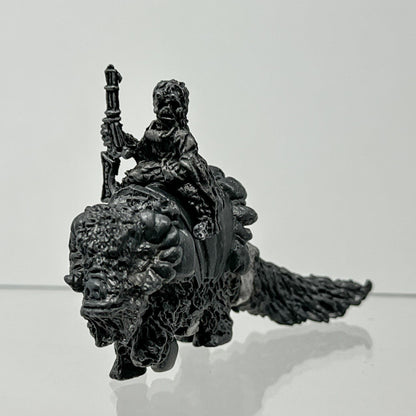 Vintage Archive Miniatures Star Wars Non-Toy Archive Miniatures Bantha (No Saddle) & Tusken Raider Bootleg Metal Figure