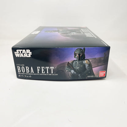 Vintage Bandai Star Wars Modern Other Bandai Boba Fett 1/12 Scale Star Wars Model Kit (2015)