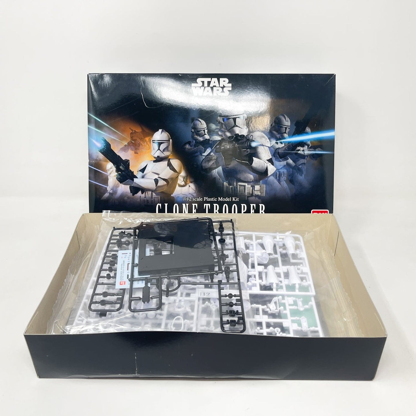 Vintage Bandai Star Wars Modern Other Bandai Clone Trooper 1/12 Scale Star Wars Model Kit (2018)