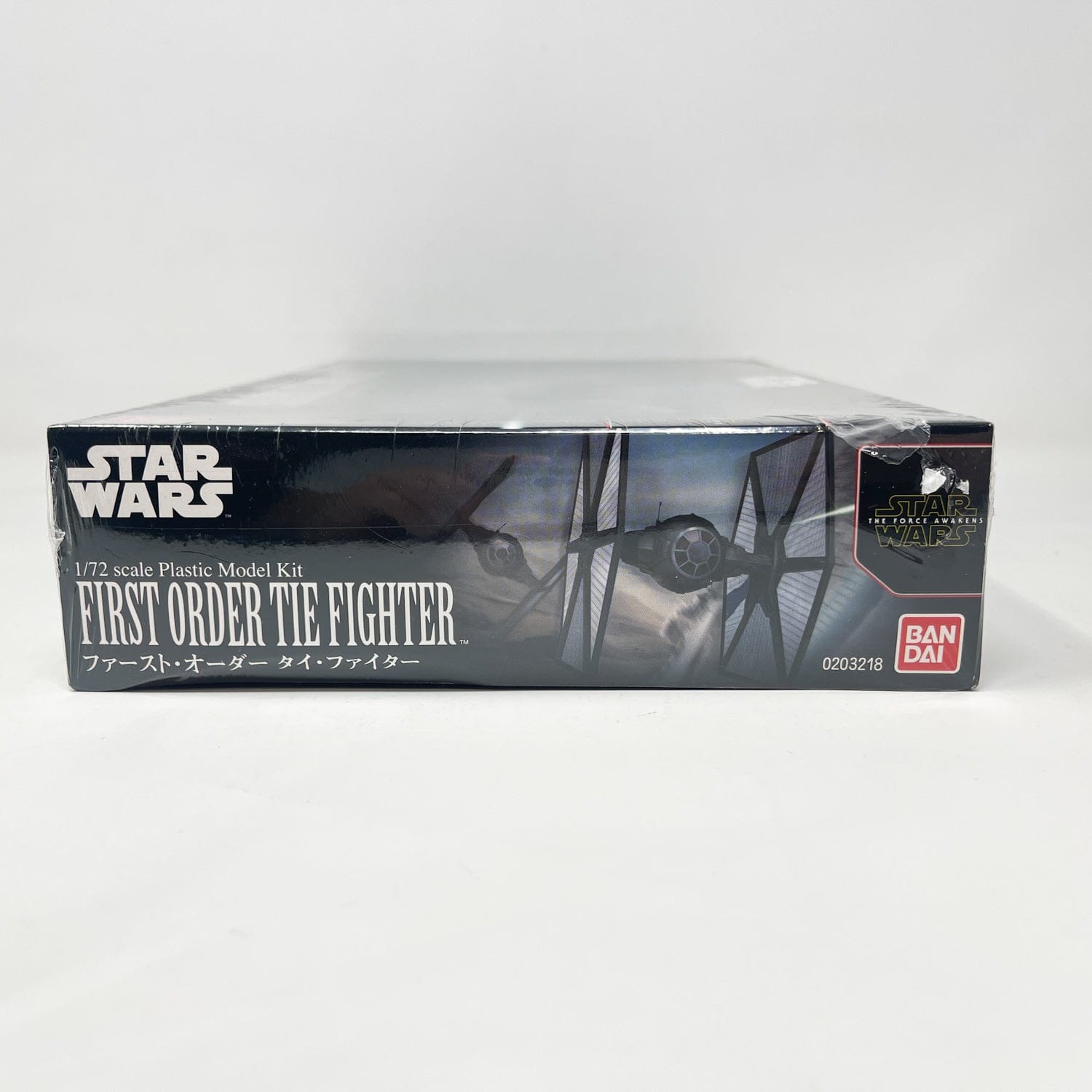 Vintage Bandai Star Wars Modern Other Bandai First Order TIE Fighter 1/72 Scale Star Wars Force Awakens Model Kit (2017)