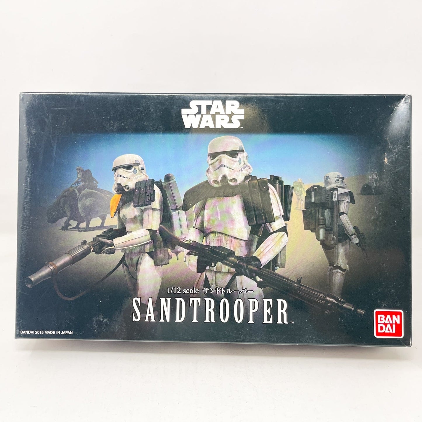 Vintage Bandai Star Wars Modern Other Bandai Sandtrooper 1/12 Scale Star Wars Model Kit (2015)