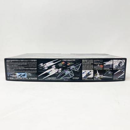 Vintage Bandai Star Wars Modern Other Bandai U-Wing Fighter & TIE Striker 1/144 Scale Star Wars Rogue One Model Kit Set (2017)