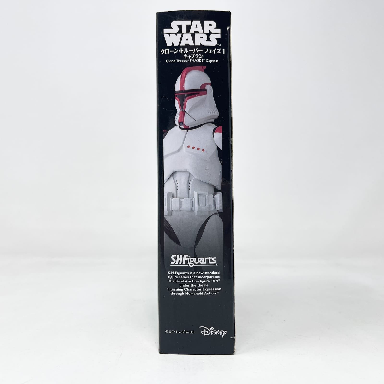 Vintage Bandai Star Wars Modern Other Clone Trooper Phase I Captain  – Bandai S.H. Figuarts Figure (2016)