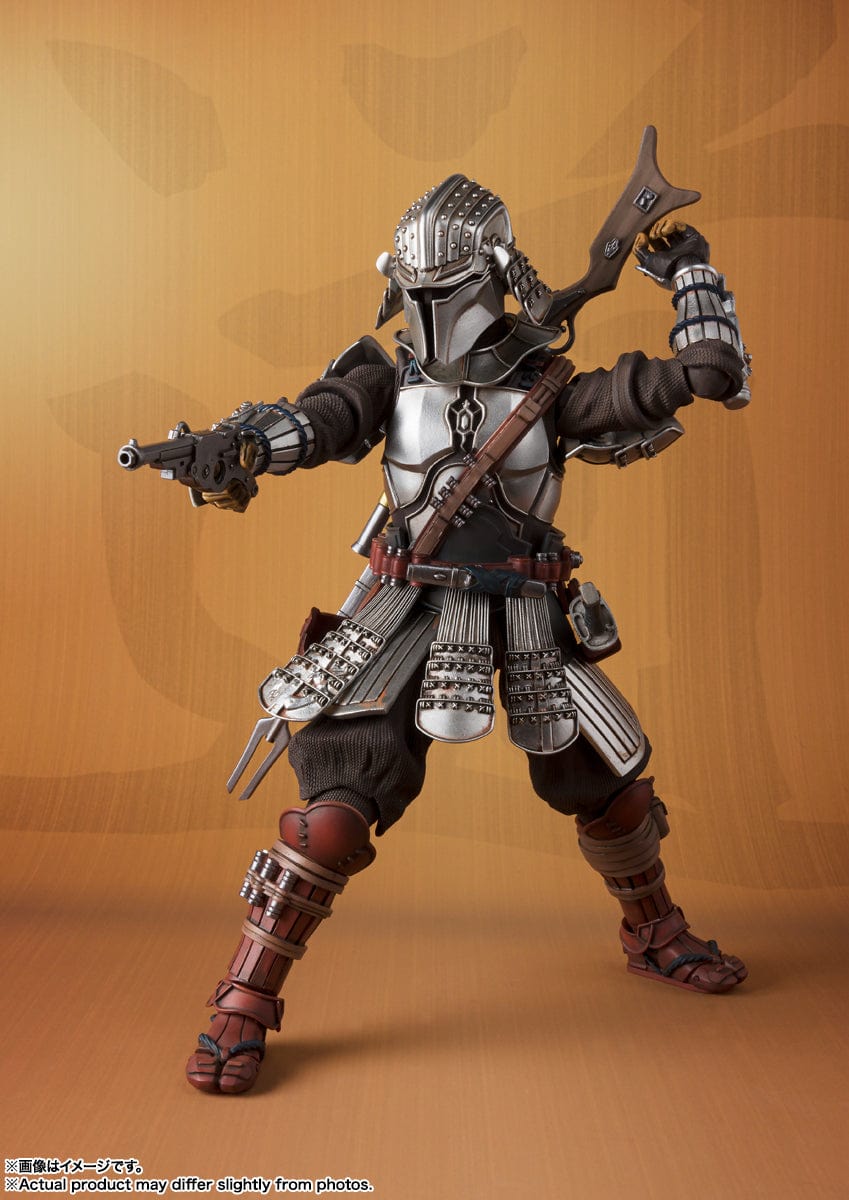 Vintage Bandai Star Wars Modern Other Ronin Mandalorian (BESKAR ARMOR) & Grogu  - Bandai Spirits Tamashii Nations Star Wars MEISHO Movie Realizations Japanese Import Figures