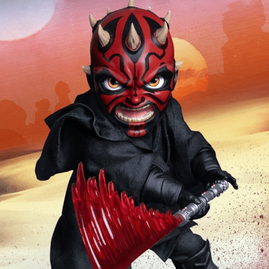 Vintage Beast Kingdom Star Wars Modern Other Darth Maul Episode 1 - 6-Inch Super Articulated Star Wars Figure (Egg Attack EAA-095)