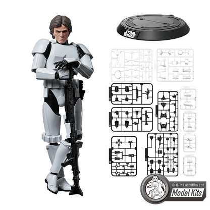 Vintage Blokees Star Wars Modern Other Han Solo Stormtrooper Disguise (Champion Class 03) – Blokees Star Wars Model Kit (2025)