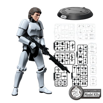 Vintage Blokees Star Wars Modern Other Han Solo Stormtrooper Disguise (Champion Class 03) – Blokees Star Wars Model Kit (2025)