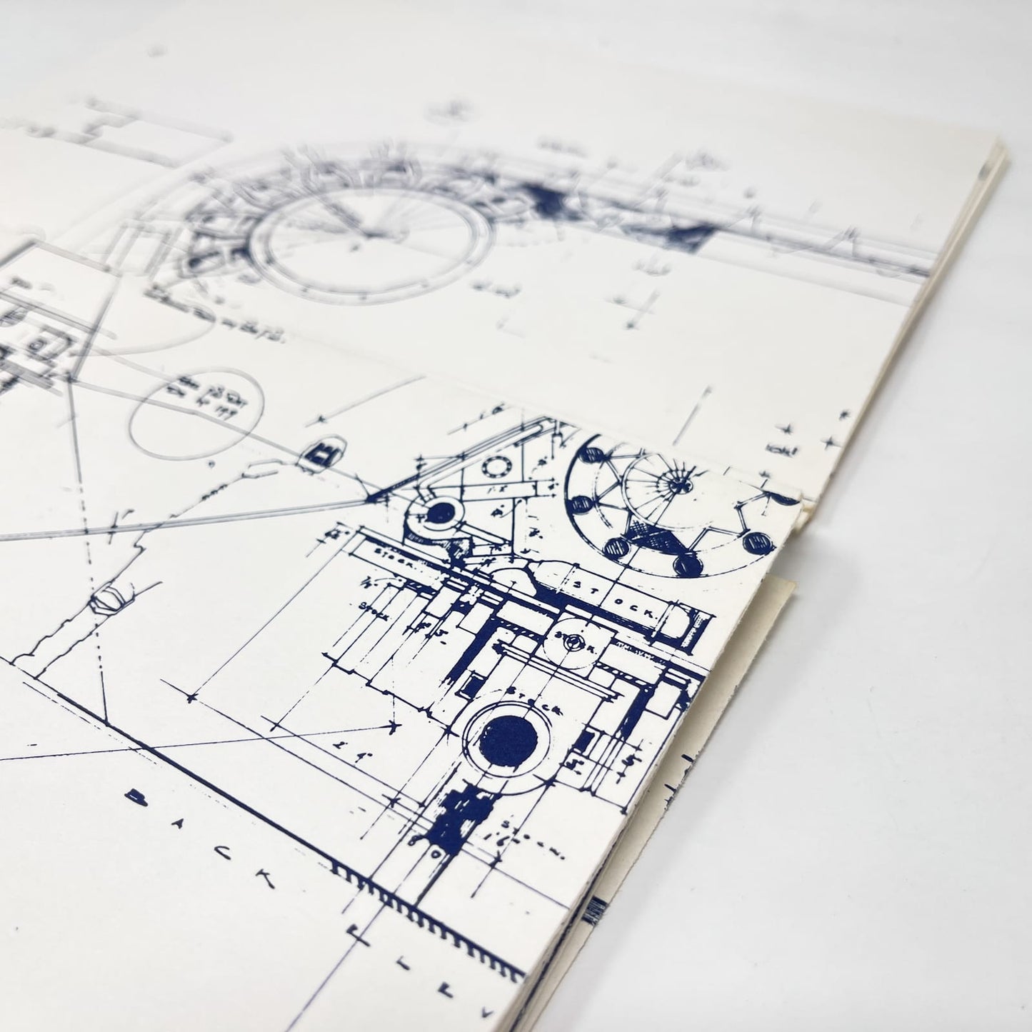 Vintage Book Star Wars Non-Toy Star Wars Blueprints Portfolio