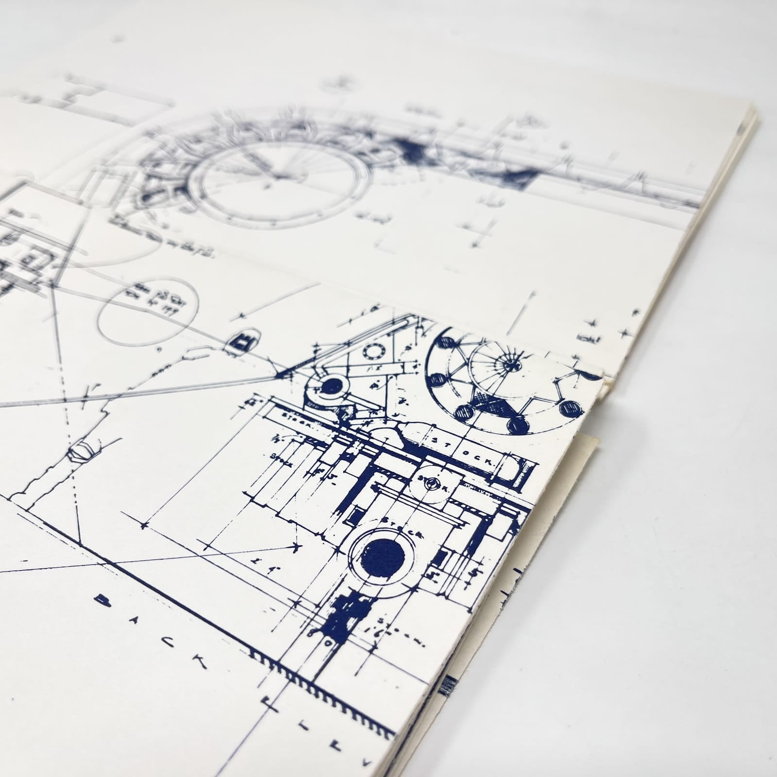 Vintage Book Star Wars Non-Toy Star Wars Blueprints Portfolio