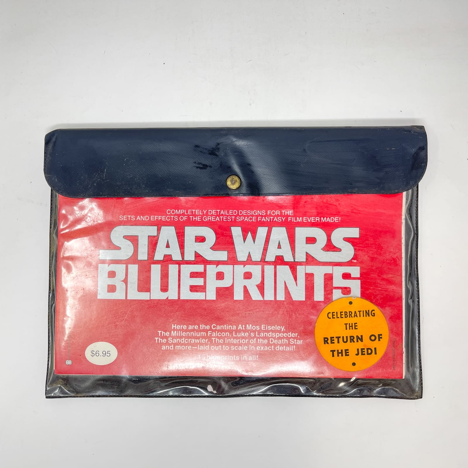 Vintage Book Star Wars Non-Toy Star Wars Blueprints Portfolio