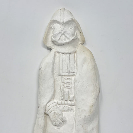 Vintage Bootleg Star Wars Non-Toy Darth Vader Plaster Wall Plaque - Unpainted