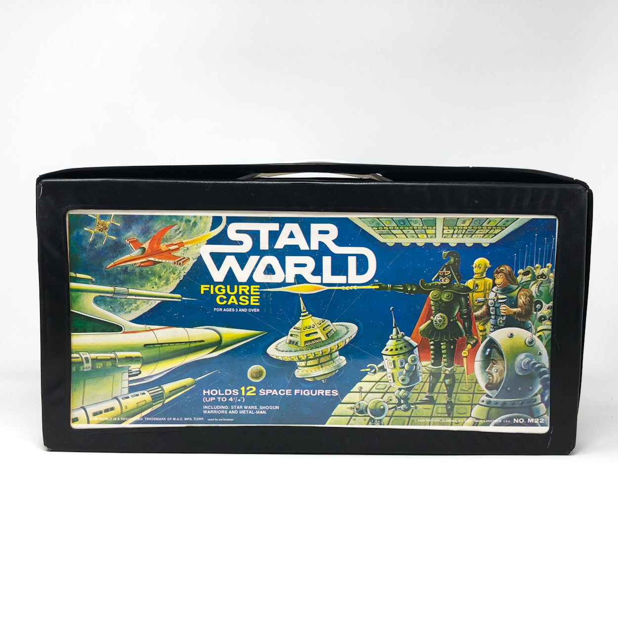 Vintage Bootleg Star Wars Vehicle Star World Action Figure Carrying Case