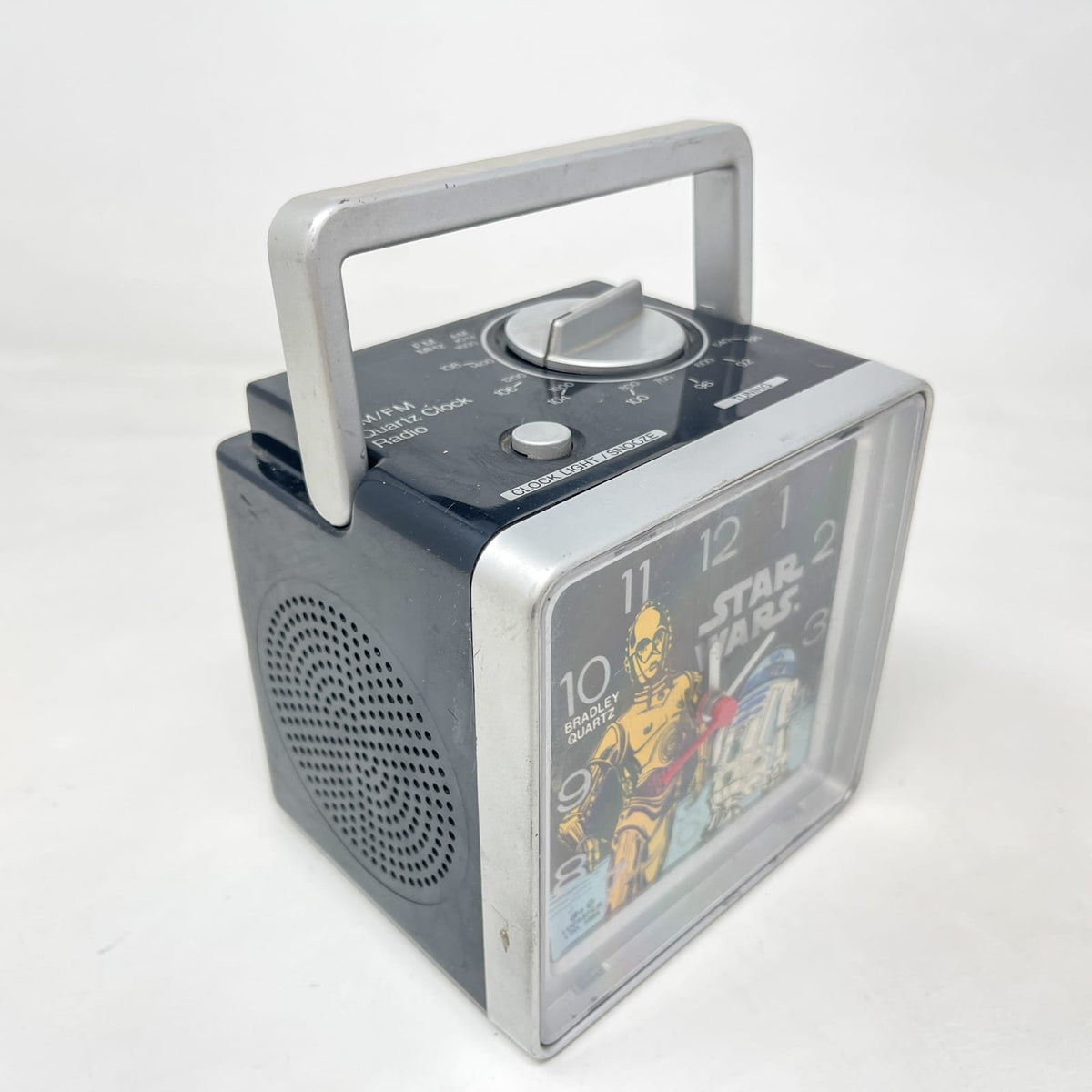 Vintage Bradley Star Wars Non-Toy Star Wars AM/FM Quartz Alarm Clock Radio – Vintage Bradley Time (1984)