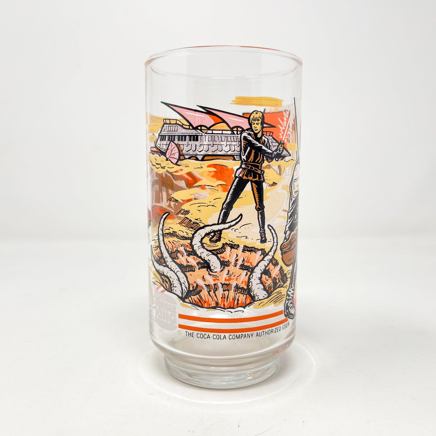 Vintage Burger King Star Wars Non-Toy Burger King ROTJ Han Solo Glass