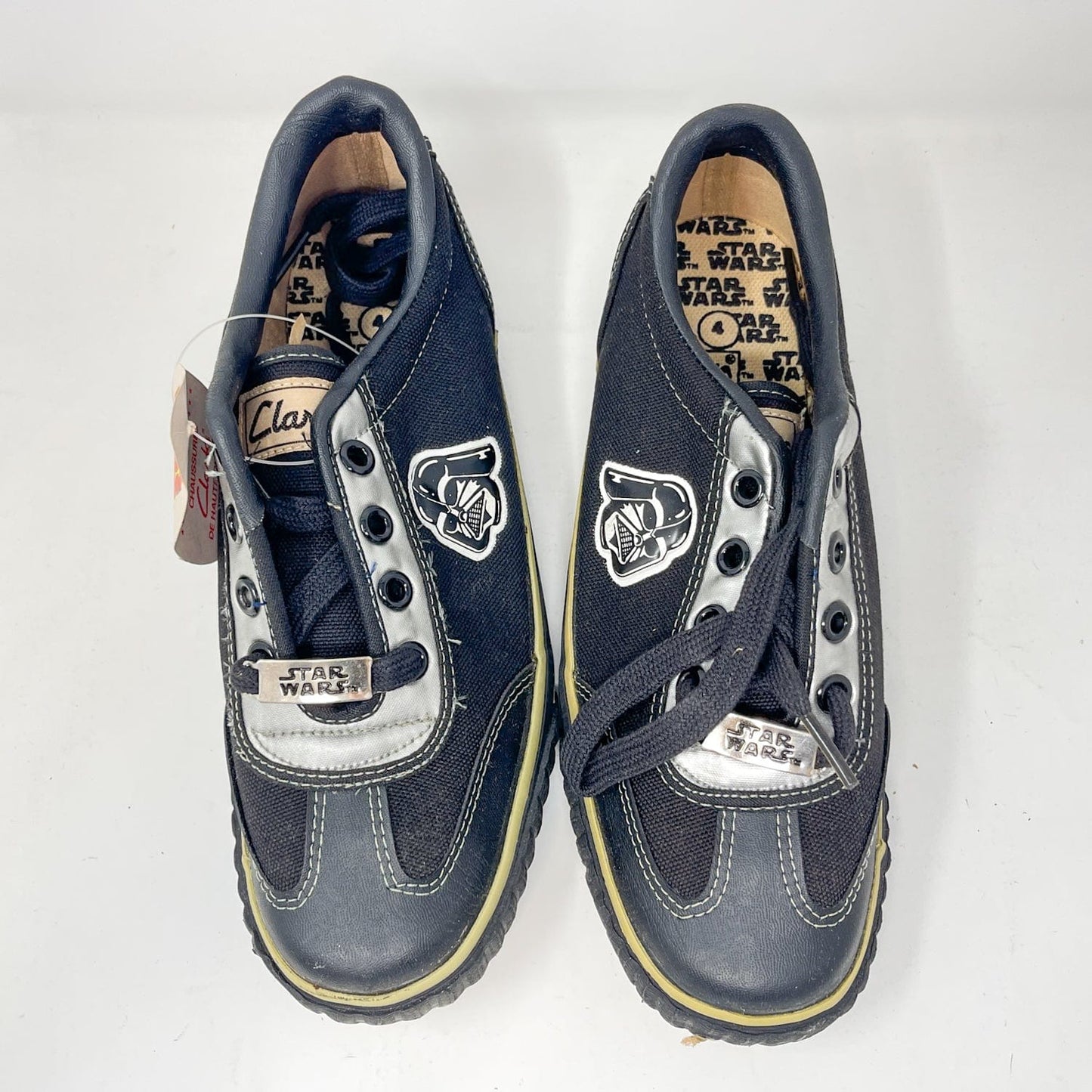 Vintage Clarks Star Wars Non-Toy Clarks Darth Vader Shoes in Canadian Box