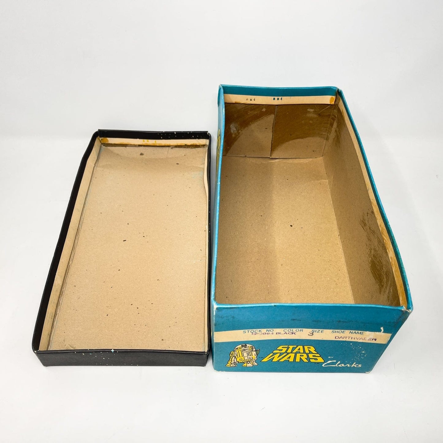 Vintage Clarks Star Wars Non-Toy Clarks Darth Vader Shoes in Canadian Box