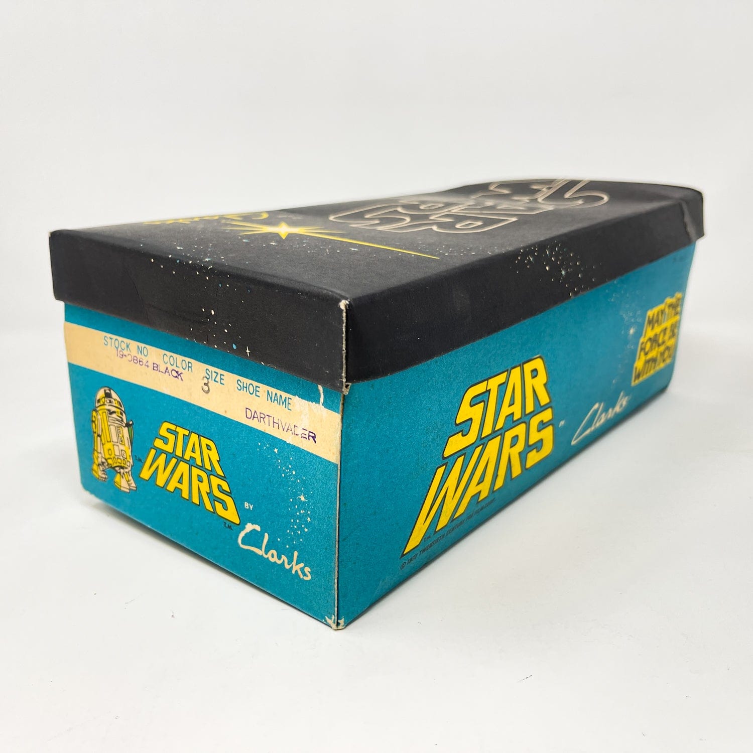 Vintage Clarks Star Wars Non-Toy Clarks Darth Vader Shoes in Canadian Box