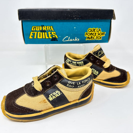 Vintage Clarks Star Wars Non-Toy Clarks May The Force Be With You Shoes in Canadian Box in Box w/ Tag