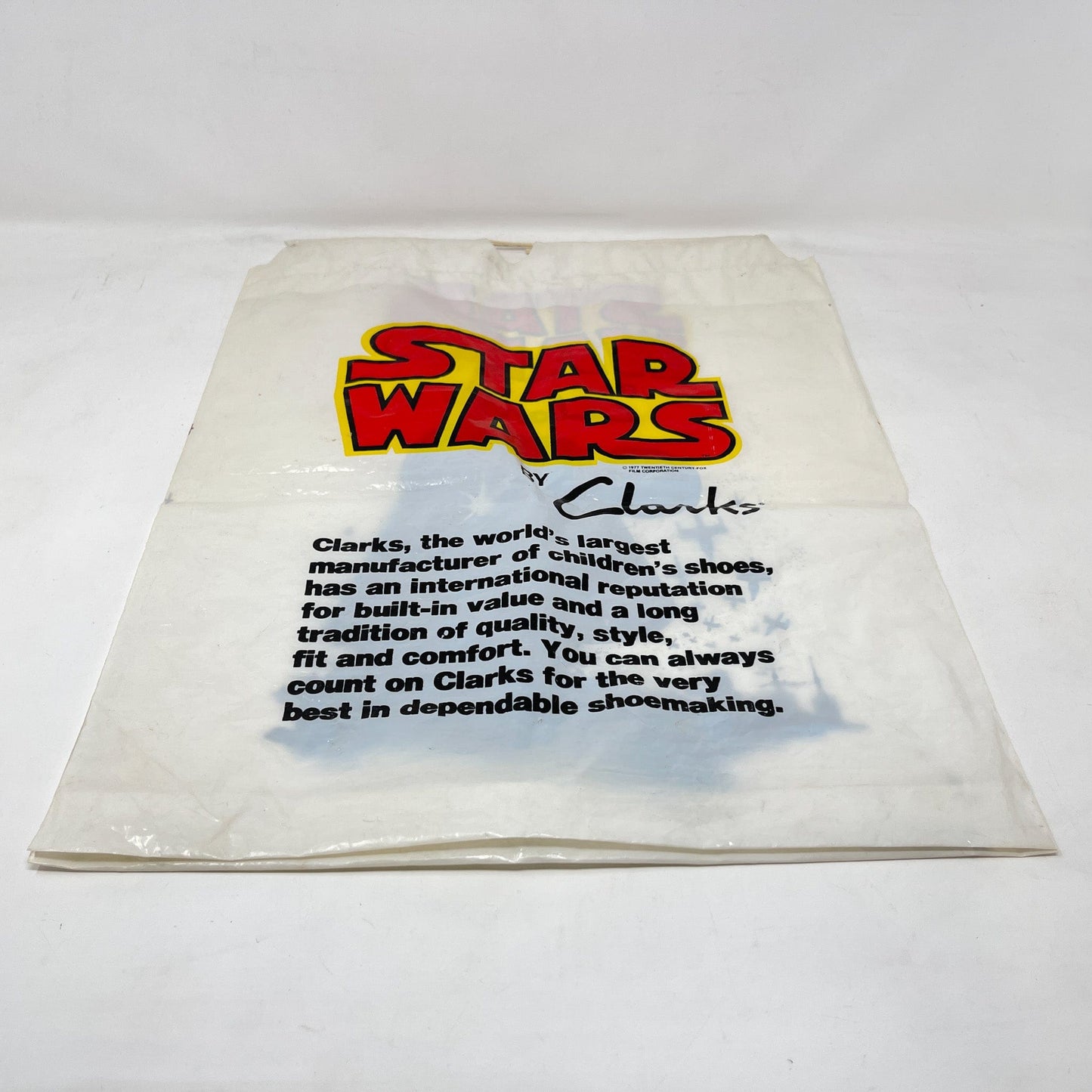 Vintage Clarks Star Wars Non-Toy Clarks Star Wars Shoe Bag - Vintage