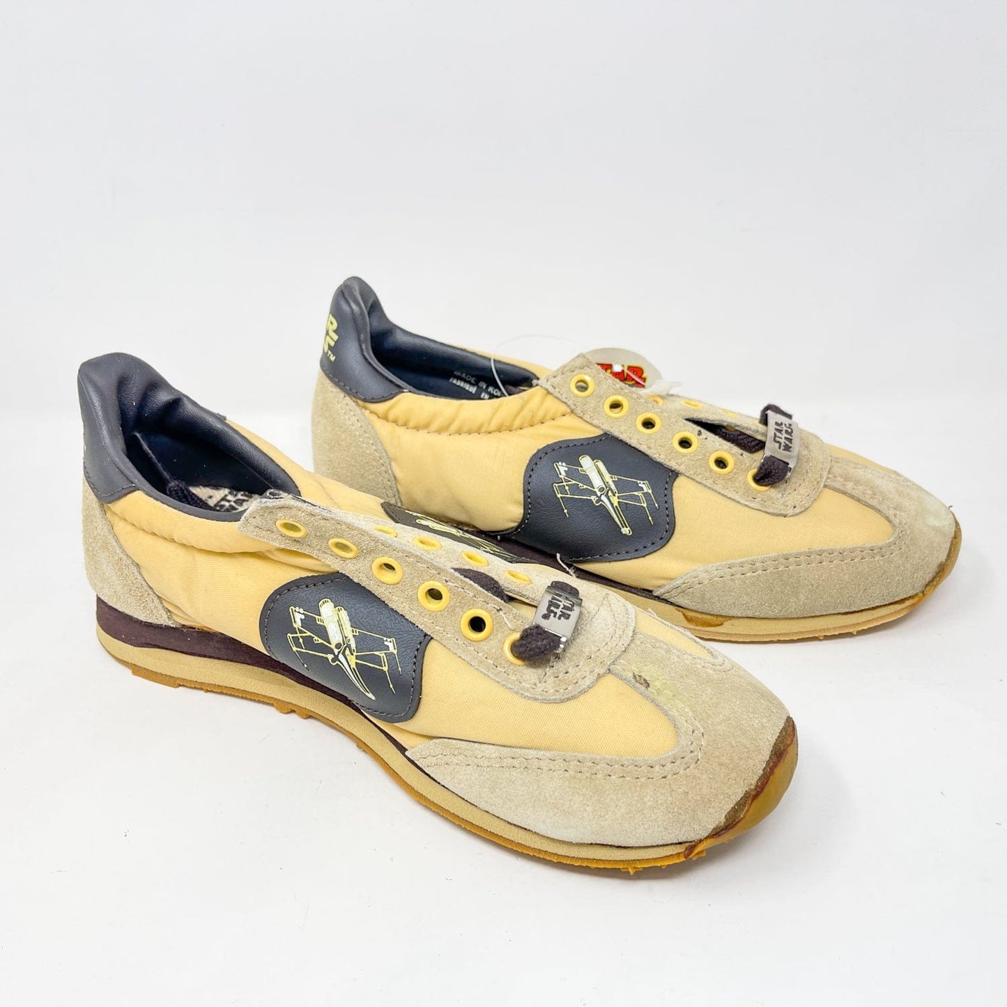 Vintage Clarks Star Wars Non-Toy Clarks X-Wing Shoes in Canadian Box w/ Tag