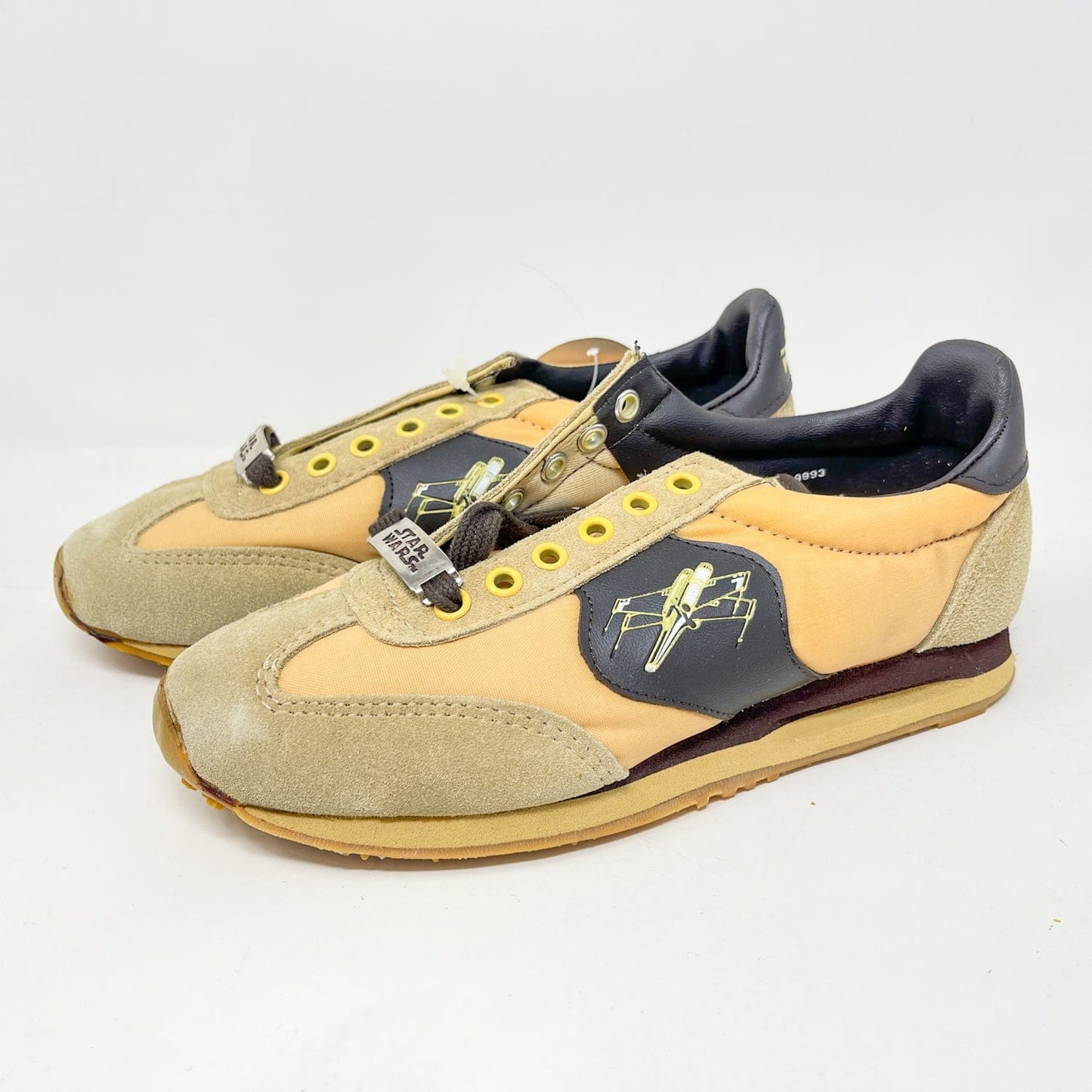 Vintage Clarks Star Wars Non-Toy Clarks X-Wing Shoes in Canadian Box w/ Tag