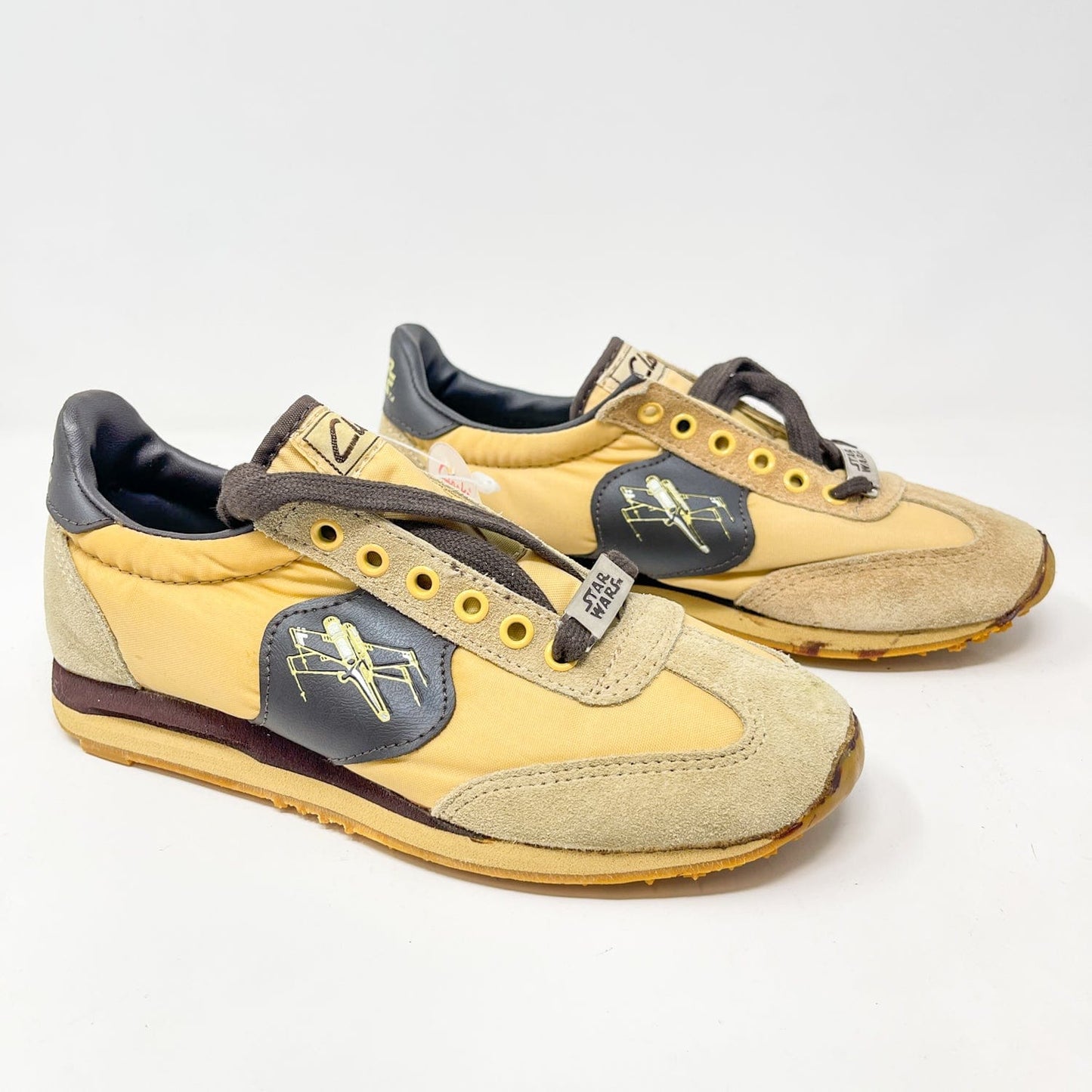 Vintage Clarks Star Wars Non-Toy Clarks X-Wing Shoes in Canadian Box w/ Tag