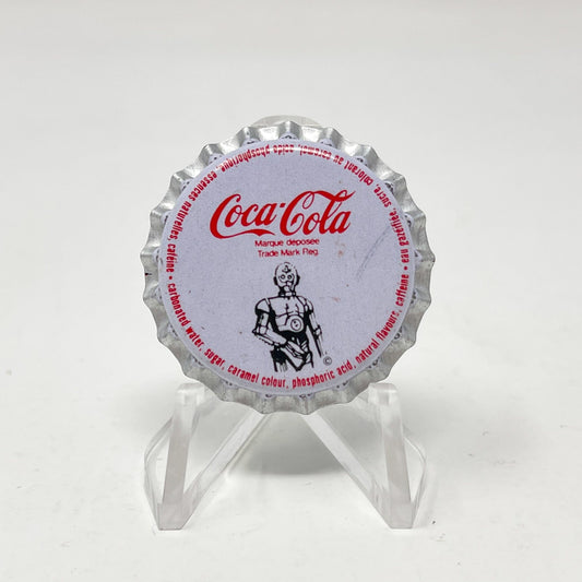 Vintage Coca-Cola Star Wars Non-Toy Coca-Cola Canada Bottle Cap - Unused Overstock