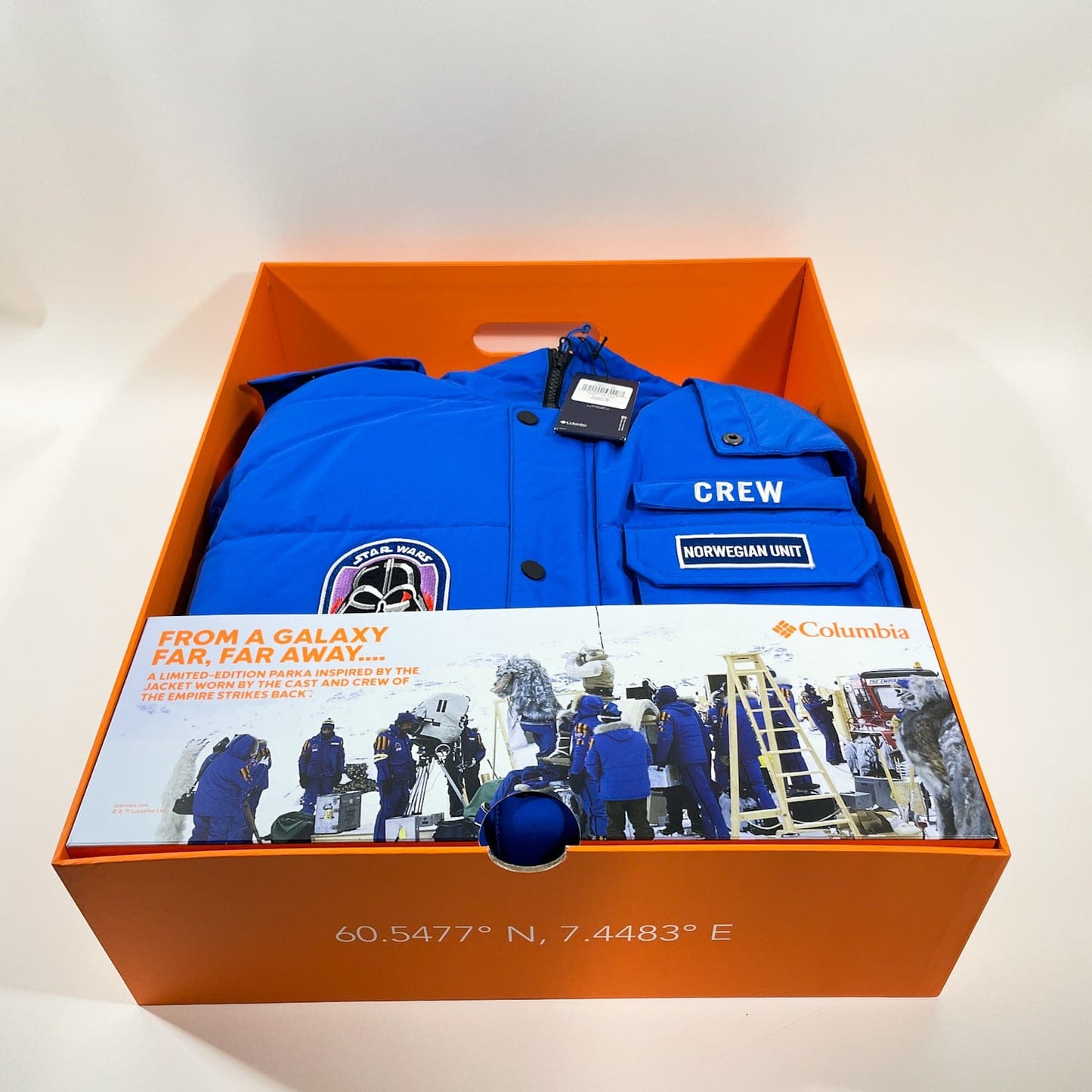 Vintage Columbia Star Wars Empire Strikes Back Crew Parka Jacket - Columbia - New in Box