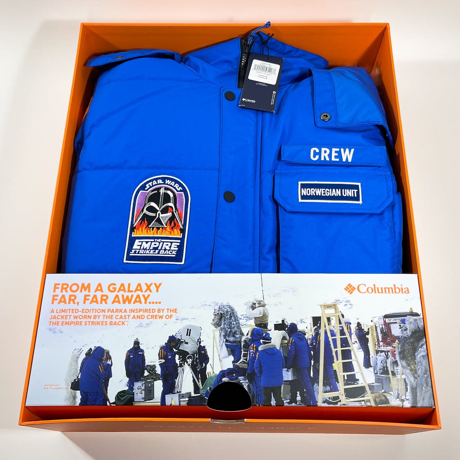 Vintage Columbia Star Wars Empire Strikes Back Crew Parka Jacket - Columbia - New in Box