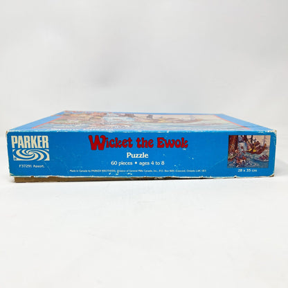 Vintage Craft Master Star Wars Non-Toy Wicket and Friends – Vintage Ewoks Cartoon Puzzle #1 (Canadian, Parker Bros)
