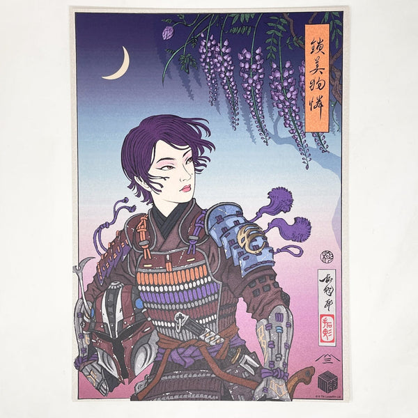 Star Wars Celebration Japan 2025 Badge Art Poster - Sabine Wren