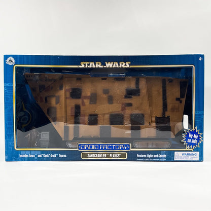 Vintage Disney Star Wars Mid Ships Sandcrawler Playset – Star Wars Droid Factory - Disney Parks Exclusive