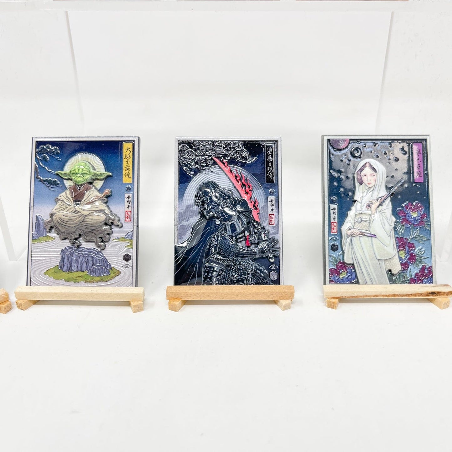 Vintage Disney Star Wars Modern Other Star Wars Celebration Japan 2025 Complete Badge Art Pin Set (8)