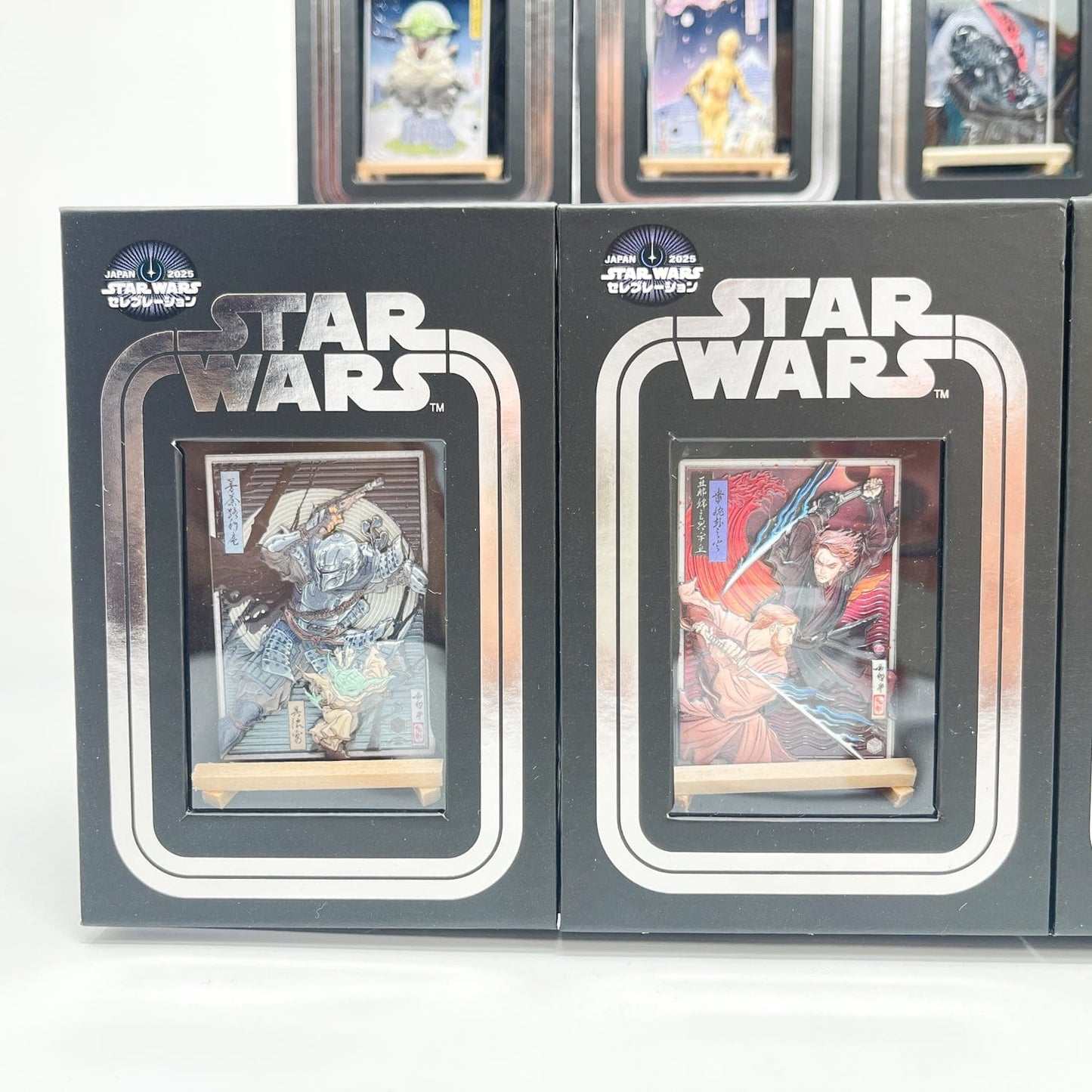 Vintage Disney Star Wars Modern Other Star Wars Celebration Japan 2025 Complete Badge Art Pin Set (8)